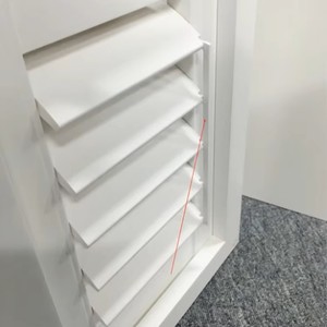 บานประตูหน้าต่างพีวีซีบานเกล็ดสำหรับตกแต่งแบบคลาสสิกผ้าม่านบ้านสำหรับห้องนอนห้องนั่งเล่นห้องน้ำ - Product Image 3