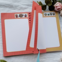 Nom personnalisé personnalisé en cuir Journal Notebook couleur impression naissance/mariage/fête/idée cadeau papier pour anniversaire/idées cadeaux