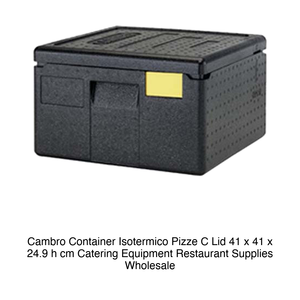 Contenedor isotérmico Cambro para pizzas con tapa C, 41 x 41 x 24.9 cm de altura, equipo de catering, suministros para restaurantes, venta al por mayor. - Product Image 2