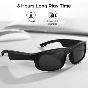 Lunettes intelligentes multifonctionnelles Bluetooth : appels mains libres, protection oculaire anti-vent, idéales pour la conduite en toute sécurité - Product Image 2