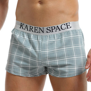 Sous-vêtements de <span class=keywords><strong>pyjama</strong></span> pour <span class=keywords><strong>homme</strong></span>, caleçons boxer pour <span class=keywords><strong>homme</strong></span>, coton doux et confortable, populaires, amples, shorts de sport, culottes - Product Image 4