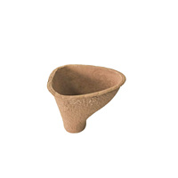 Coupe de coulée en fibre céramique légère, coupe de coulée réfractaire pour utilisation en fonderie