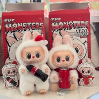 Authentique pour Pop Mart Officiel Labubu Monsters Coca Colas Cola Boîte Mystère Surprise Peluches Mignonnes de Dessin Animé Pendentifs Poupées
