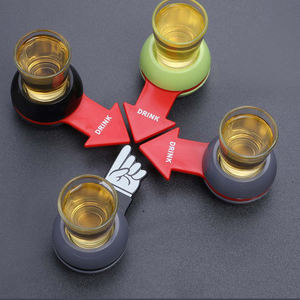 Fun Transparent Shot Glass Spinner Exaltant Hot <span class=keywords><strong>Roulette</strong></span> <span class=keywords><strong>Jeux</strong></span> à boire pour adultes pour Baccarat Style Cute Design - Product Image 2