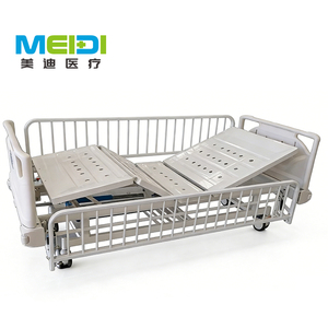<span class=keywords><strong>Lit</strong></span> d'hôpital pédiatrique manuel MEIDI à 2 fonctions avec barrières complètes - Product Image 2