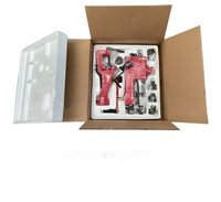 Machine de formage rotative manuelle RM08 22Ga, outil de roulage à la main pour plaques d'acier doux, avec 6 jeux de matrices et composants de base à engrenages