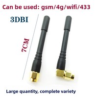 Antenne IoT pliable compacte GSM 3G 4G 5G WIFI 433 315 915 MHz avec connecteur pour modèle de bâton de colle