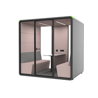 Cabine insonorisée de haute qualité pour enregistrement vocal, cabine acoustique insonorisée pour bureau, espace privé silencieux