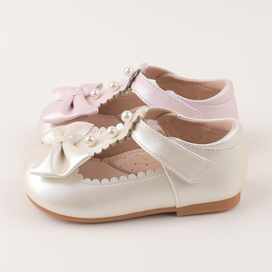 Sandalias Planas de Verano 2026 para Niñas, con Lazo, Estilo Princesa, para Exteriores, Lindas y a la Moda, Zapatos de Playa para Bebés y Niños Pequeños, Zapatos de Baile Mary Jane, Estilo Coreano Dulce - Product Image 1