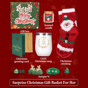 Panier-cadeau unique pour Noël 2023, gobelet de Noël, cadeau pour le <span class=keywords><strong>patron</strong></span>, l'enseignant, le meilleur ami, le collègue, la femme, idées de cadeaux de Noël pour les femmes - Product Image 3
