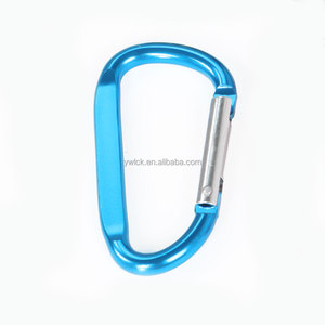 Vente en gros de porte-clés en métal aluminium avec anneau en D plat de 6,8 cm (<span class=keywords><strong>2</strong></span>,7 pouces), logo personnalisé gravé, crochet de porte-clés, mousqueton - Product Image 6