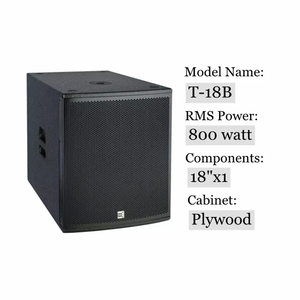 Loa siêu trầm chuyên nghiệp ngoài trời, hoạt động thụ động và chủ động, thùng loa bass 18 inch - Product Image 3
