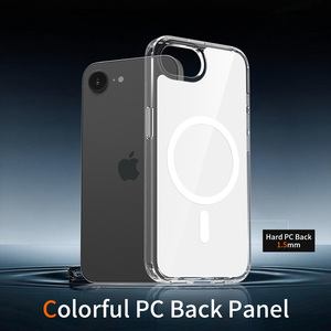 Funda Protectora Blanca Anti-Rayones para iPhone 1716 15 14 Pro <span class=keywords><strong>Max</strong></span>, con Parte Trasera de Color Puro, Magnética, a Prueba de Golpes, Personalizada, Venta al Por Mayor - Product Image 3