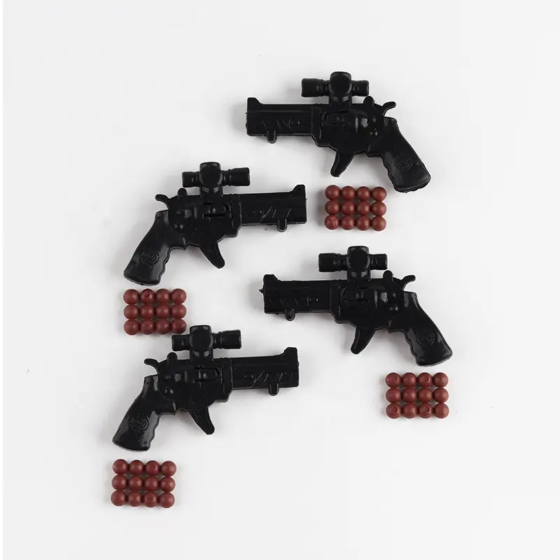 Pistola de balas de juguete de plástico para bebés, juguete divertido para niños, barato al por mayor de China, regalo promocional