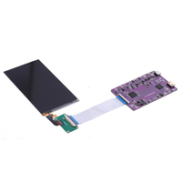 Módulos de Pantalla LCD TFT con Interfaz MIPI de 4.97 Pulgadas, Placa HMI Android, Resolución 1080*1920, Marca Microtech, Panel FPC de 31 Pines, 500