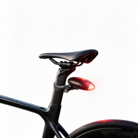 Feu arrière de vélo intelligent étanche avec capteur, traceur GPS GLONASS GSM, application Android WiFi, localisation en temps réel, facile à installer, retrouver mon vélo