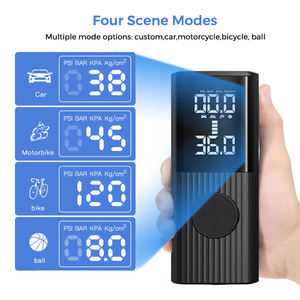 신제품 차량용 무선 타이어 공기 주입기 자전거 배터리 에어 펌프 미니 휴대용 전동 펌프 - Product Image 2