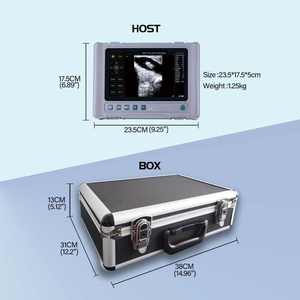 Equipo de ultrasonido portátil recomendado para todas las especies animales Equipo de diagnóstico veterinario con sondas - Product Image 3