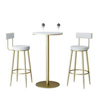 Tabourets de bar, nouveau design, style nordique, métal, luxe, velours doré, chaise haute de cuisine, tabourets de bar pas chers, chaise haute pour table de bar