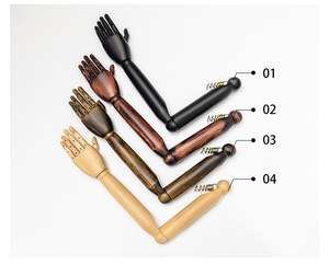 Maniquí de <span class=keywords><strong>Hombre</strong></span> Negro Versión Coreana Directo de Fábrica, Soporte de Exhibición de <span class=keywords><strong>Medio</strong></span> <span class=keywords><strong>Cuerpo</strong></span> para Tienda de Ropa - Product Image 4