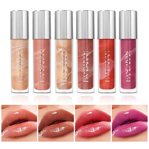 Handaiyan – Nouveau Rouge à <span class=keywords><strong>Lèvres</strong></span> Liquide Mat 6 Couleurs, Imperméable, Longue Tenue, Pigment Nude, Ensemble de Soins des <span class=keywords><strong>Lèvres</strong></span> Velours Sexy - Product Image 2