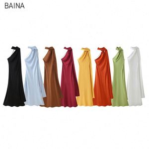 Robe Vintage Sans Manches pour Femme avec Rubans au Col – Modèle Vestidos - Product Image 1