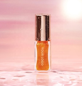 Vente en gros d'huile pour les lèvres au <span class=keywords><strong>miel</strong></span>, jaune scintillant doré, écran solaire SPF, protection contre les UVA/UVB minéraux à base de plantes, confort des lèvres - Product Image 1