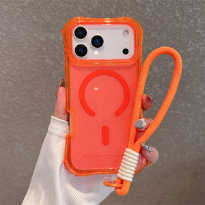 Étui de téléphone intelligent <span class=keywords><strong>portable</strong></span> Lichicase Candy Color avec sangle de suspension et charge sans fil pour Honor X9C X7D 400 Lite Magic 7Lite - Product Image 6