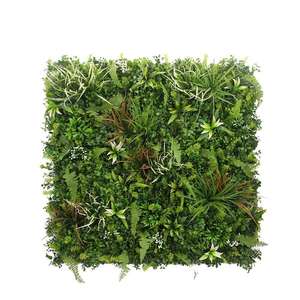 Faux Panneaux De Panneau D'herbe De Haute Qualité Tropical Rustique Fougère Feuillage Fo <span class=keywords><strong>Jardin</strong></span> Visage Plantes Plantes Artificielles En Plein Air Mur Vert - Product Image 3