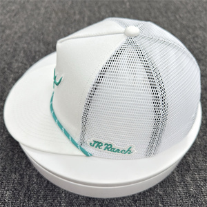 Y-P ypoong hình dạng trucker <span class=keywords><strong>cap</strong></span> 5 Bảng điều chỉnh tùy chỉnh gorras phẳng thêu logo lưới trở lại Snapback <span class=keywords><strong>cap</strong></span> Trucker mũ với dây thừng - Product Image 3