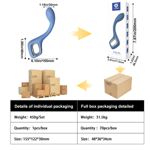 S-Hande G-Punkt-<span class=keywords><strong>Vibrator</strong></span> Starke Vibrations kraft Medizinischer weicher Silikon-leiser Vibrador für Frauen - Product Image 6