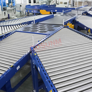 Yeni Otomatik Dayanıklı Alüminyum Paket Sıralama Sistemi Teslimat Ortakları Ayarlanabilir Hızlı Döner Tekerlekli Konveyör Yazılımı - Product Image 6