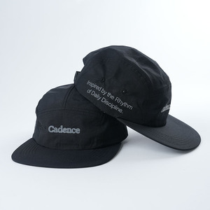 Casquettes de <span class=keywords><strong>course</strong></span> noires non structurées avec logo imprimé, en nylon imperméable de haute qualité, casquettes <span class=keywords><strong>à</strong></span> 5 panneaux, casquettes de sport - Product Image 6