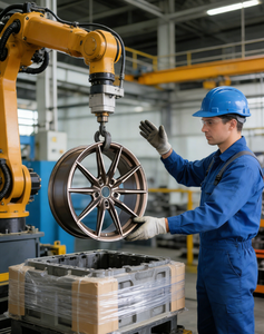 Rines de Aleación de Aluminio 19X8.5 Multirradio con Recubrimiento Hiper Negro, Nueva Compatibilidad Universal para Reequipamiento/Actualización, Gran Venta, en <span class=keywords><strong>Stock</strong></span> - Product Image 5