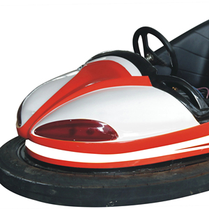 Coche de Choque Eléctrico a Batería para Interiores/Exteriores con Techo y Suelo de Fibra de Vidrio, Características de Recogida para Parques de Atracciones y Centros Comerciales - Product Image 1