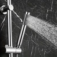 Pommeau de douche à main de luxe en acier inoxydable Style moderne Portable pluie salle de bain accessoire économie d'eau pulvérisateur à main