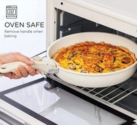 Batterie de cuisine antiadhésive détachable de haute qualité 11 pièces avec poignée amovible