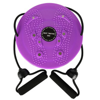 Disque de massage magnétique pour les pieds et la taille, appareil de fitness amincissant à domicile avec corde de traction