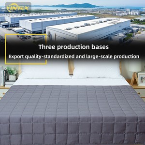 <span class=keywords><strong>Couverture</strong></span> <span class=keywords><strong>lestée</strong></span> en coton de qualité supérieure, fournie directement par l'usine, avec des billes de verre en coton pour la rembourrage de la <span class=keywords><strong>couverture</strong></span> <span class=keywords><strong>lestée</strong></span> - Product Image 1