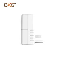 Protecteur de tension pour réfrigérateur 120V 10A AC avec prise, protection contre les surtensions/sous-tensions à temporisation de 3 minutes, affichage LED pour réfrigérateur