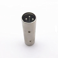 Nouvel adaptateur mâle 3 broches double usage de haute qualité avec connecteur mâle en état neuf et extension mâle à trois broches