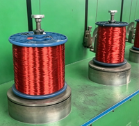 Fil d'aluminium émaillé SWG 20 22 24 26 28 30 pour bobine de générateur