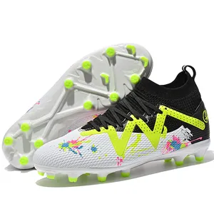 Hot Sale Wholesale Nieuw Design Heren Voetbal Sport Sneakers Ag Voetbalschoenen Voor Mannen Vrouwen Jeugd