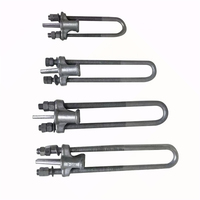 Pince à coin de type écrou réglable en acier galvanisé à chaud/pince à boulon en U UT/pince à contrainte de coin pour matériel de traction de fil de terre