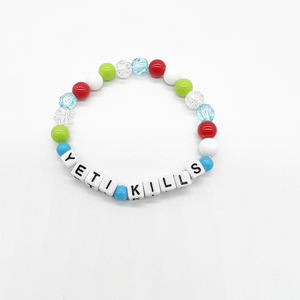 Pulsera de Relación Personalizada con Letras Iniciales, Pulsera Espeluznante - Product Image 6