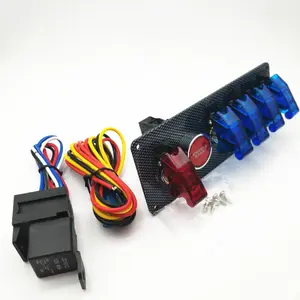 Car Racking LED light control panel ignition switch