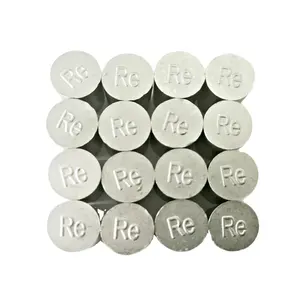 Rhenium evaporation pellet/grain 99.99%min manufacturer, rhenium ingot supplier