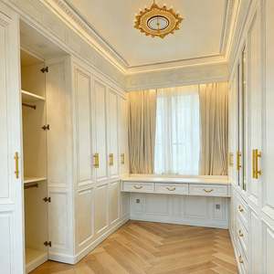 Armoire de chambre à coucher BALOM, style minimaliste moderne, armoire française, dressing, armoire de rangement blanche pour chambre à coucher - Product Image 2