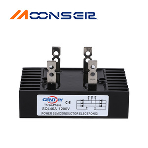 Módulo Semiconductor de Potencia Rectificador de Puente Trifásico CENTTY SQL40A 1200V para Uso Industrial - Product Image 4