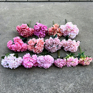 Rosas Artificiales de Seda de Alta Calidad de la Serie Rosa DREA, Flores Decorativas para Bodas y San Valentín, <span class=keywords><strong>Flor</strong></span> de Hortensia - Product Image 4